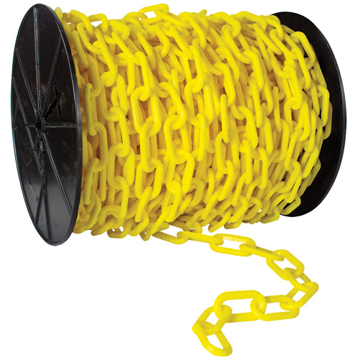 Chaîne de s&eacute;curit&eacute; en plastique robuste, Vert R.M.G. Prévention