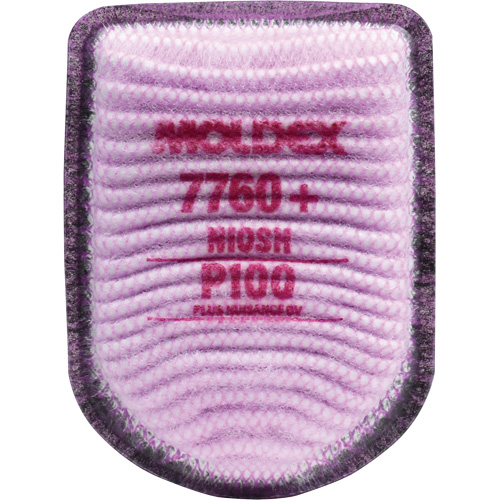 Filtre pour respirateur semi-rectangulaire avec IonicAir Filtration Technology, Filtre contre les particules avec suppresion de vapeurs nuisibles, Vapeurs organiques/P100+ R.M.G. Prévention