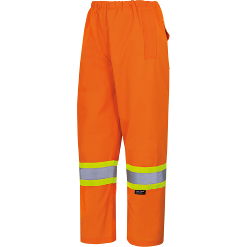 5586 450D Waterproof Safety Pants, Polyester/Polyurethane, 4X-Large, High Visibility Lime-Yellow R.M.G. Prévention