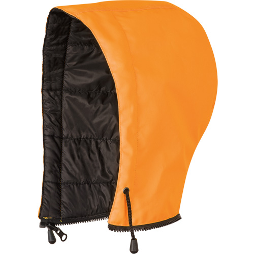 5770H Capuchon pour manteau de s&eacute;curit&eacute; haute visibilit&eacute; r&eacute;versible, Orange haute visibilit&eacute;, Nylon/Polyester R.M.G. Prévention