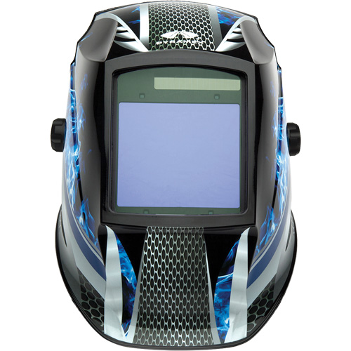 Casque de soudeur autonoircissant Leadhead, 3,8" lo x 3,4" la Champ de vision, Teinte 9 - 13 R.M.G. Prévention