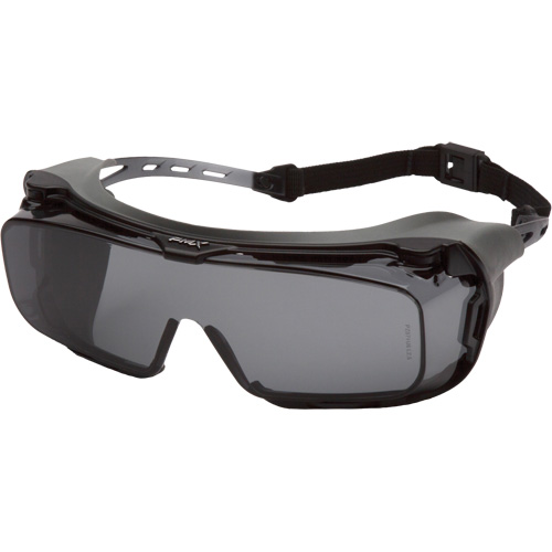Cappture Safety Glasses, Grey Lens, Anti-Fog, ANSI Z87+/Meets/Exceeds CSA Z94.3 R.M.G. Prévention