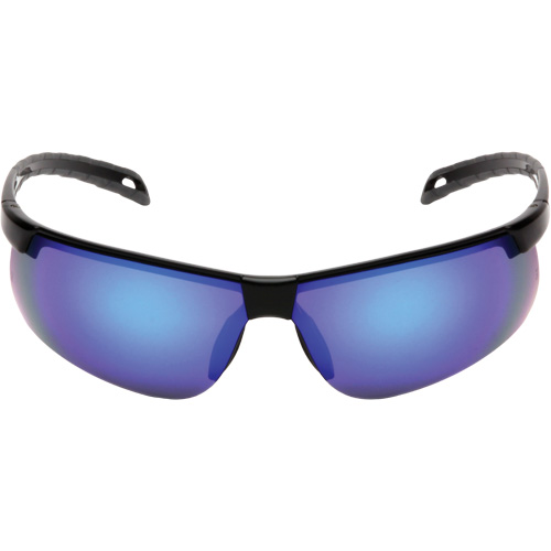 Lunettes de s&eacute;curit&eacute; Ever-Lite, Lentille Miroir bleu, ANSI Z87+/R&eacute;pond ou surpasse la norme CSA Z94.3 R.M.G. Prévention