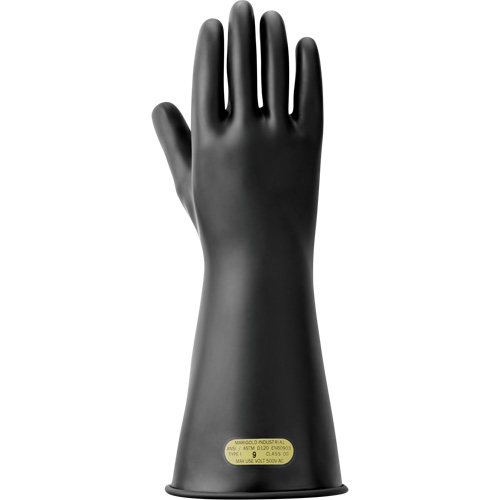 Gants isolants pour travaux &eacute;lectriques, ASTM classe 00, Taille 8,5, 14" lo R.M.G. Prévention