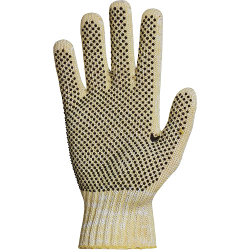 Gants r&eacute;sistants &agrave; la coupe Contender SPGRK2D, Taille Petit, Calibre 7, Rev&ecirc;tement PVC, Enveloppe en Kevlar/Fil technique, ASTM ANSI niveau A6 R.M.G. Prévention