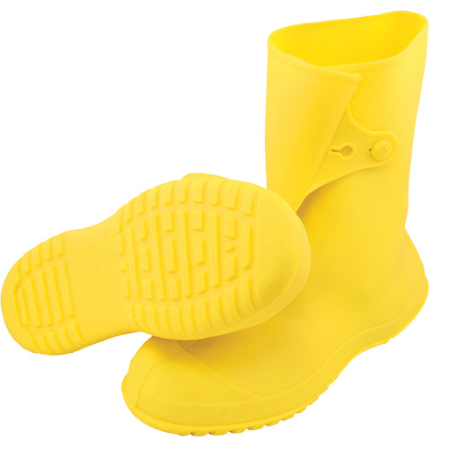 Bottes de travail 10" Workbrutes, PVC, Fermeture Bouton-pression, Convient &agrave; Femmes 8,5 - 10 or Hommes 6,5 - 8 R.M.G. Prévention
