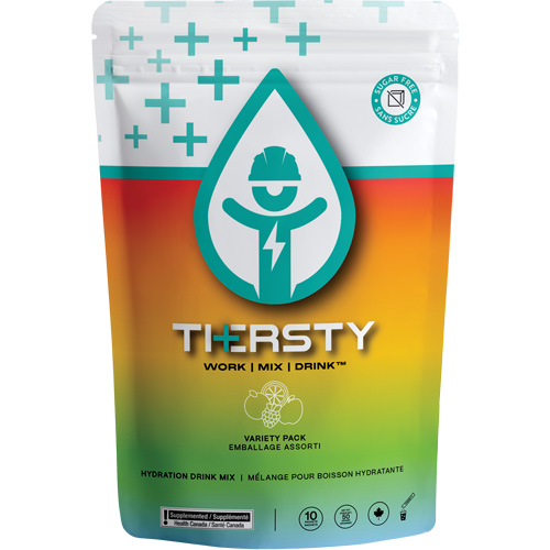 M&eacute;lange de boisson hydratante, Emballage-portion, Saveurs vari&eacute;es R.M.G. Prévention