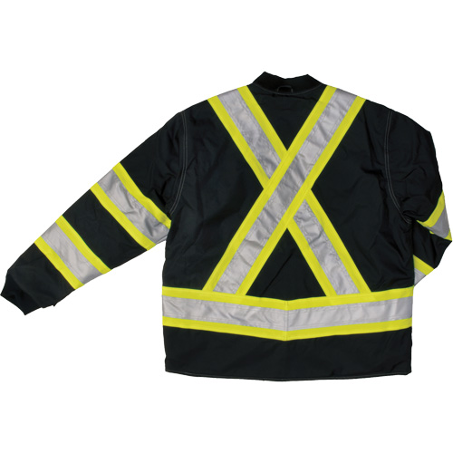 Ripstop 4-in-1 Safety Jacket, Polyester, Black, Small R.M.G. Prévention