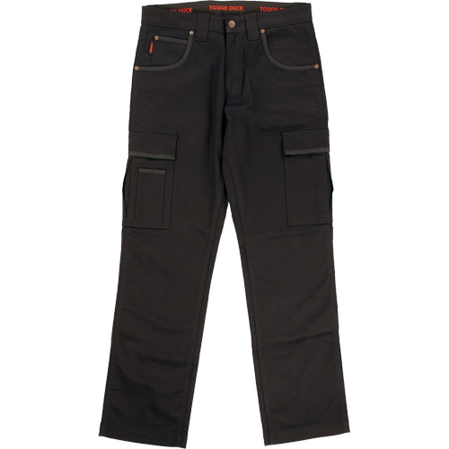 WP100 Work Pants, Cotton/Spandex, Black, Size 0, 30 Inseam R.M.G. Prévention