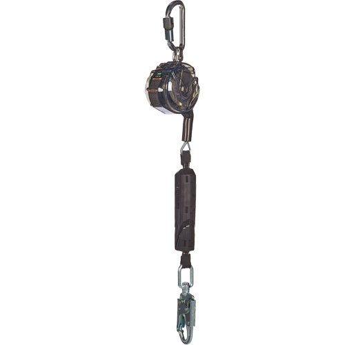 V-TEC 36CS Personal Fall Limiter-Cable, 10', Galvanized Steel, Swivel R.M.G. Prévention