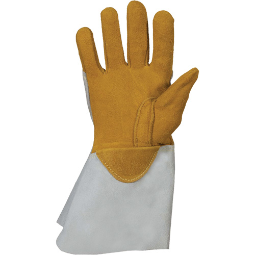 Gants de soudage 335DBP Endura, Cuir de vache refendu/Cuir d'&eacute;lan refendu, Taille Petit R.M.G. Prévention