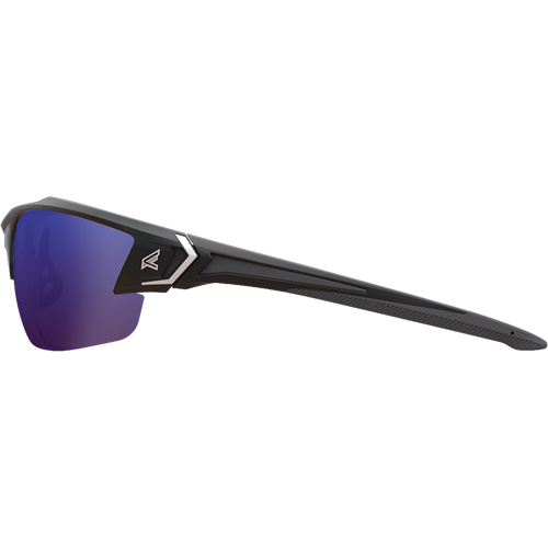 Khor G2 Safety Glasses, Blue Mirror Lens, Anti-Scratch/Polarized, ANSI Z87+/MCEPS GL-PD 10-12/Meets/Exceeds CSA Z94.3 R.M.G. Prévention