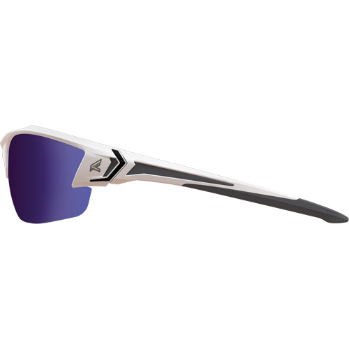 Khor G2 Safety Glasses, Blue Mirror Lens, Anti-Scratch/Polarized, ANSI Z87+/MCEPS GL-PD 10-12/Meets/Exceeds CSA Z94.3 R.M.G. Prévention