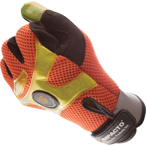 High-Visibility Anti-Vibration Air Gloves, Size Large/9 R.M.G. Prévention