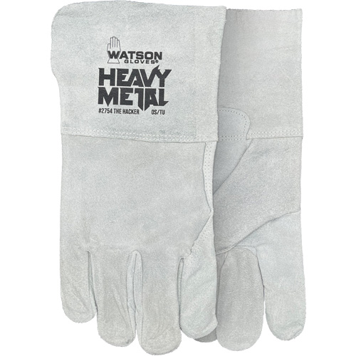 Gants de soudage The Hacker, Cuir de vache refendu, Taille Taille unique R.M.G. Prévention
