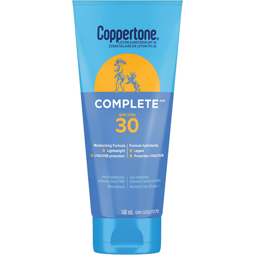 Protection solaire compl&egrave;te Coppertone, FPS 30, Lotion R.M.G. Prévention