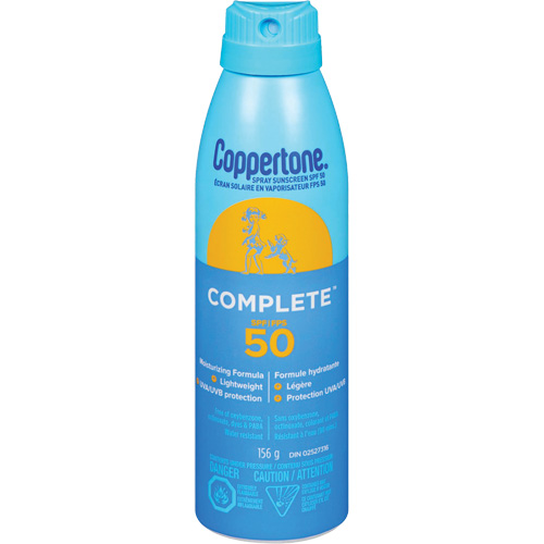 Coppertone&reg; Complete Sun Protection, SPF 50, Spray R.M.G. Prévention