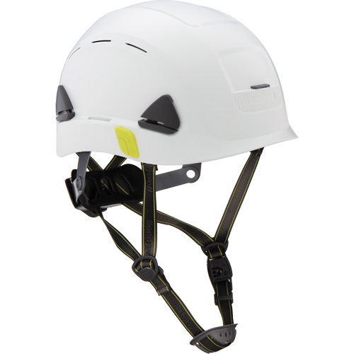 Fibre Metal Climbing Style Safety Helmet, Meets CSA Type 2, Ratchet Suspension, Vented R.M.G. Prévention