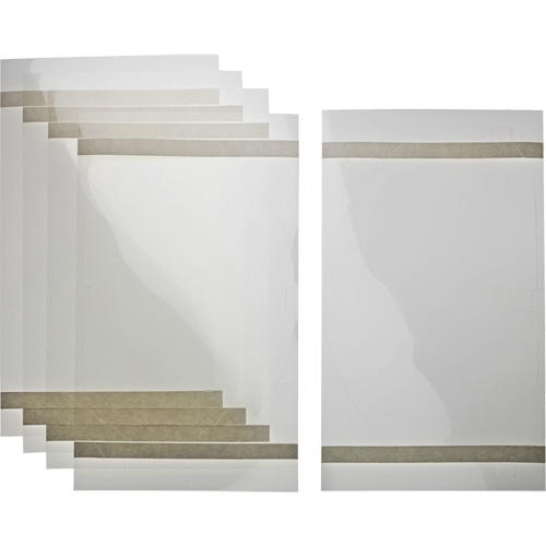 Tear-Away Lens Covers for Welding Helmets R.M.G. Prévention