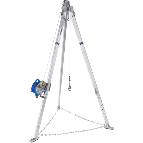 Confined Space Aluminum Tripod with 3-Way SRL 8301098 R.M.G. Prévention