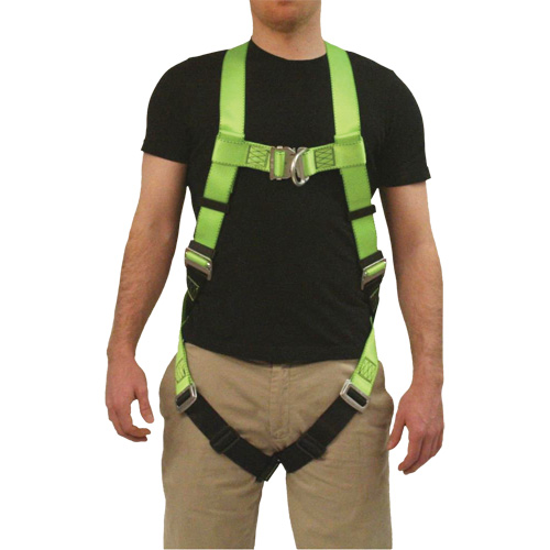 FBH-10000L Contractor Series Safety Harness, CSA Certified, Class AL, 400 lbs. Cap. R.M.G. Prévention