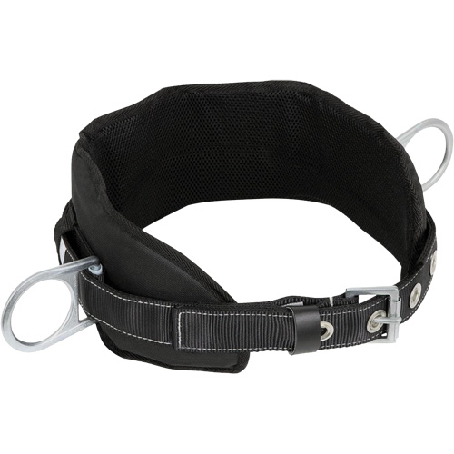 WB-6020-L Safety Positioning 2 Side D-Rings Belt with Padded Lumbar Support - Large R.M.G. Prévention