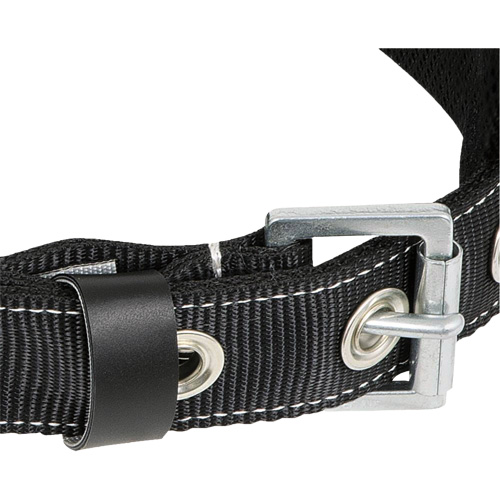 WB-6020-L Safety Positioning 2 Side D-Rings Belt with Padded Lumbar Support - Large R.M.G. Prévention