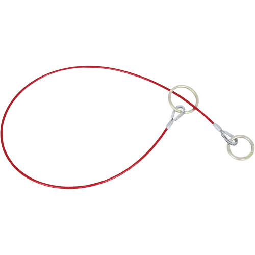 AS-21110-6 6' Cable Anchor with O-Ring Ends, Sling, Permanent Use R.M.G. Prévention