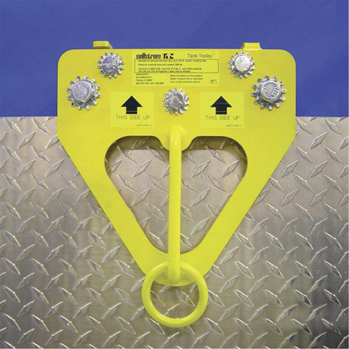 1" to 1-7/8" Wide Flange Tank Trolley, Temporary Use R.M.G. Prévention