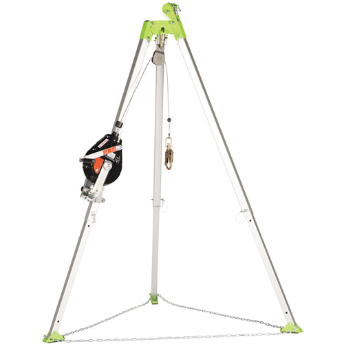 SRL-73303-60 Cable Self-Retracting Lifeline with Recovery, 60', Galvanized Steel, Swivel R.M.G. Prévention