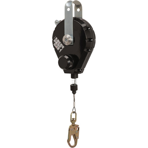 SRL-73303-60 Cable Self-Retracting Lifeline with Recovery, 60', Galvanized Steel, Swivel R.M.G. Prévention