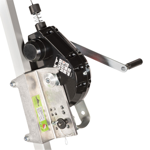 SRL-73303-60 Cable Self-Retracting Lifeline with Recovery, 60', Galvanized Steel, Swivel R.M.G. Prévention