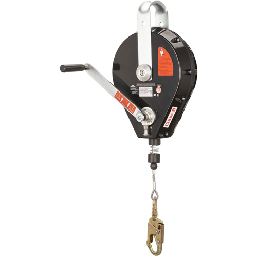 SRL-73303-96 Cable Self-Retracting Lifeline with Recovery, 96', Galvanized Steel, Swivel R.M.G. Prévention