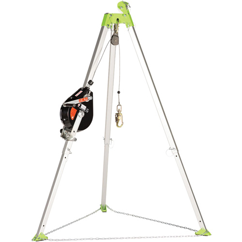 SRL-73303-96 Cable Self-Retracting Lifeline with Recovery, 96', Galvanized Steel, Swivel R.M.G. Prévention