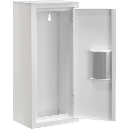 Armoire int&eacute;rieur pour extincteur, 8" la x 18" h x 6" p R.M.G. Prévention