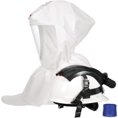 Versaflo S-Series Painter's Hood Assembly S-767 with Inner Shroud & Hardhat, Standard, Hard Top, Single Shroud R.M.G. Prévention