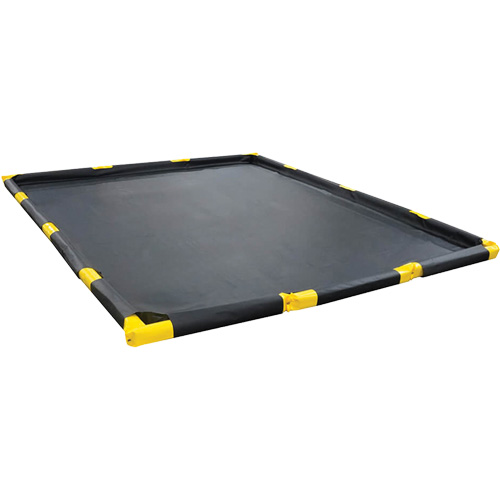 Stinger Spillpal Berm, 249 US gal. Capacity, 10' W x 10' L x 4" H, Foam Wall R.M.G. Prévention