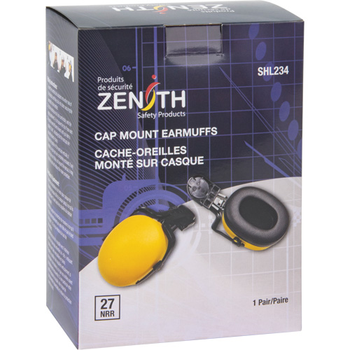 Cache-oreilles passifs, Fixation pour casque, 27 NRR dB R.M.G. Prévention
