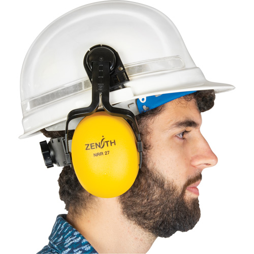 Cache-oreilles passifs, Fixation pour casque, 27 NRR dB R.M.G. Prévention