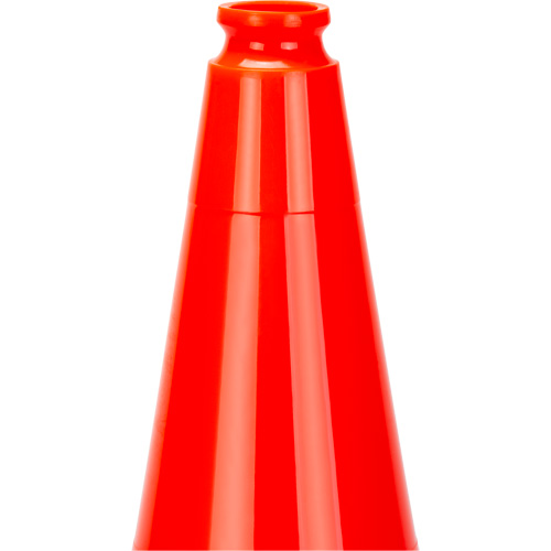C&ocirc;ne de signalisation de premi&egrave;re qualit&eacute;, 18", Orange R.M.G. Prévention