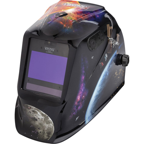 VIKING 2450 ADV Series Intergalactic Helmet, 3.82" L x 2.44" W View Area, 5 - 13 Shade Range R.M.G. Prévention