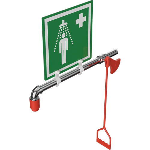 Drench Shower, Water Ring Main Mount R.M.G. Prévention