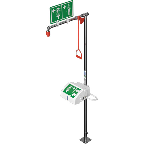 Combination Shower with Closed ABS Bowl & Botton Inlet, Pedestal R.M.G. Prévention