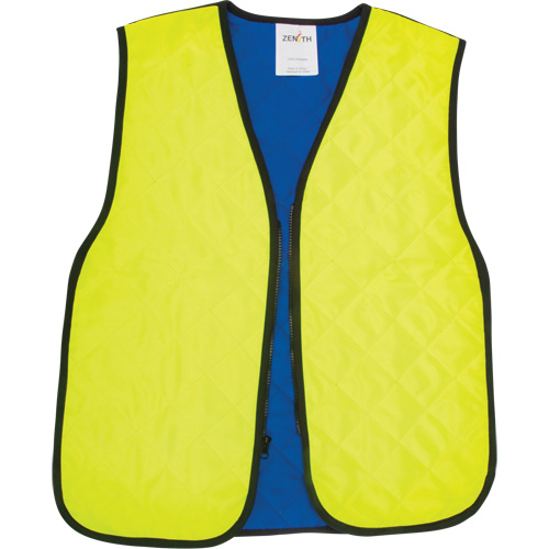 Veste refroidissante &agrave; &eacute;vaporation, Moyen, Jaune lime haute visibilit&eacute; R.M.G. Prévention