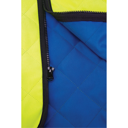 Veste refroidissante &agrave; &eacute;vaporation, Moyen, Jaune lime haute visibilit&eacute; R.M.G. Prévention