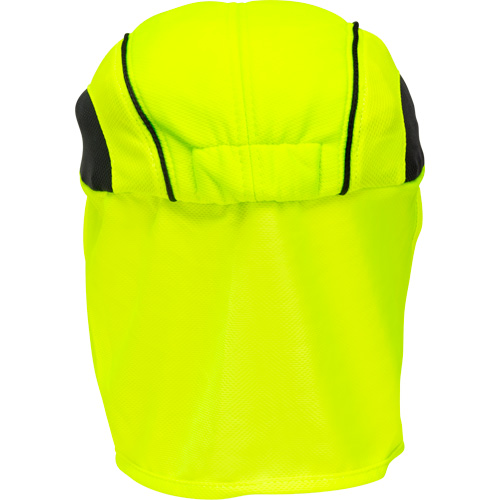Cooling Hat with Neck Shade, Hi-Vis Lime R.M.G. Prévention