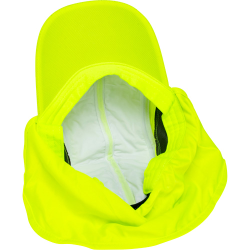 Cooling Hat with Neck Shade, Hi-Vis Lime R.M.G. Prévention