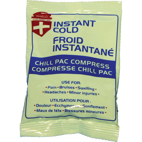 Instant Chill Pac Compress, Cold, Single Use, 4" x 6" R.M.G. Prévention