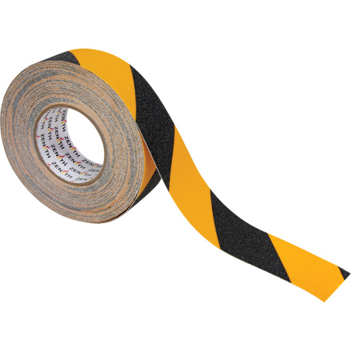 Anti-Skid Tape, 2" x 60', Black & Yellow R.M.G. Prévention