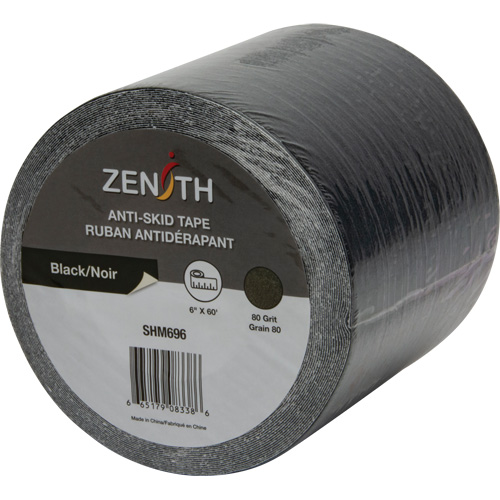 Anti-Skid Tape, 6" x 60', Black R.M.G. Prévention